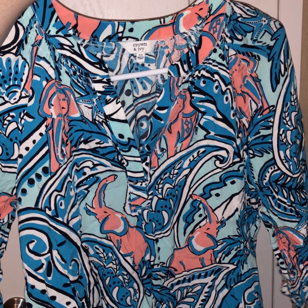 Crown and ivy blouse